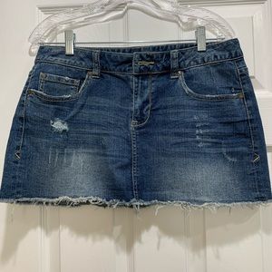 American Rag Short Mini Jean Skirt